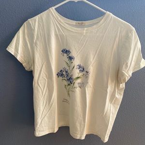 Flower Graphic Tee from Brandy Melville